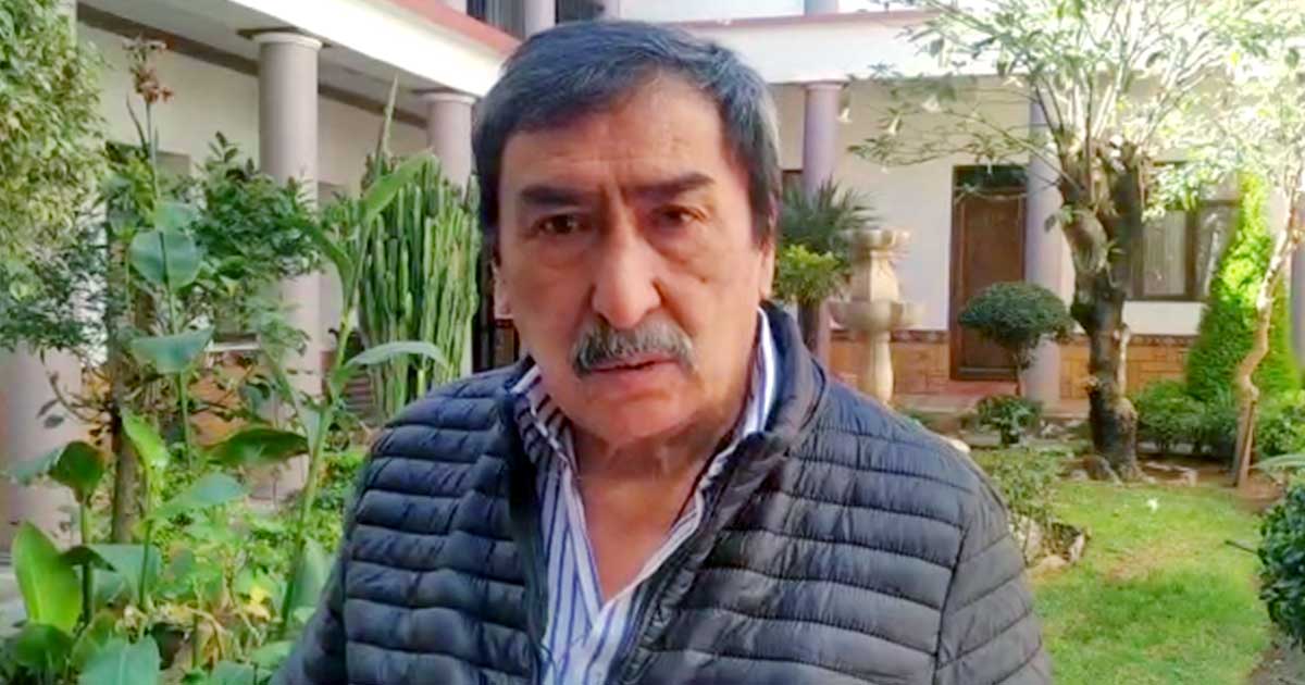 Pedro Glasinovic Presidente de la Asociación Nacional de Periodistas de Bolivia