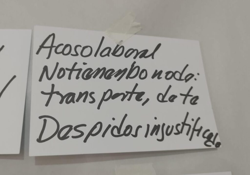 Pancarta de Protesta